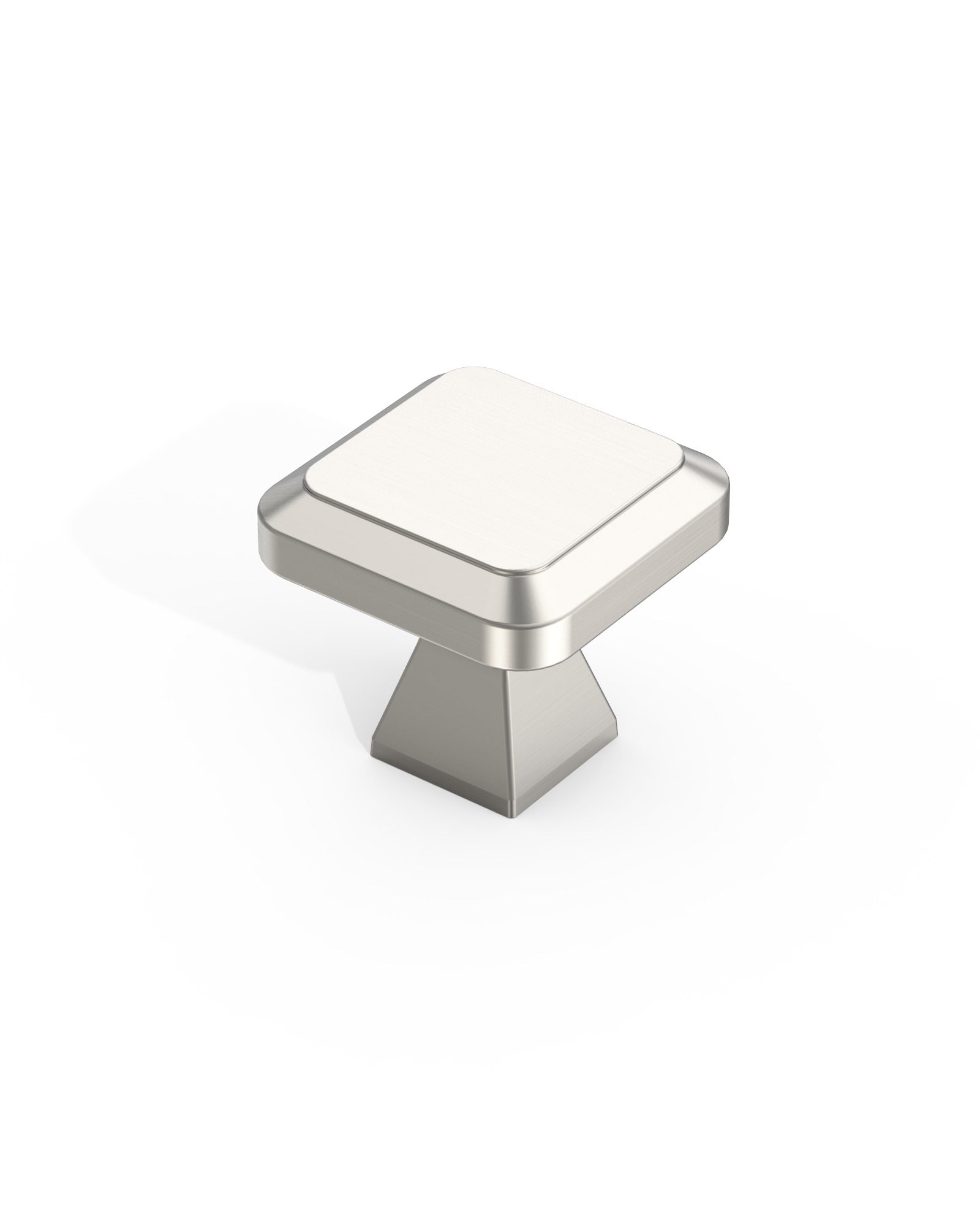 DESIGN1005 Matte Black Cabinet Knobs | Square Drawer Pulls for Modern Cabinets