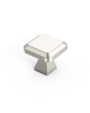 DESIGN1005 Matte Black Cabinet Knobs | Square Drawer Pulls for Modern Cabinets
