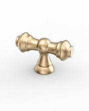 DESIGN3768 Oil Rubbed Bronze T-Bar Cabinet Knobs for Vintage Kitchen | 2.2" Length
