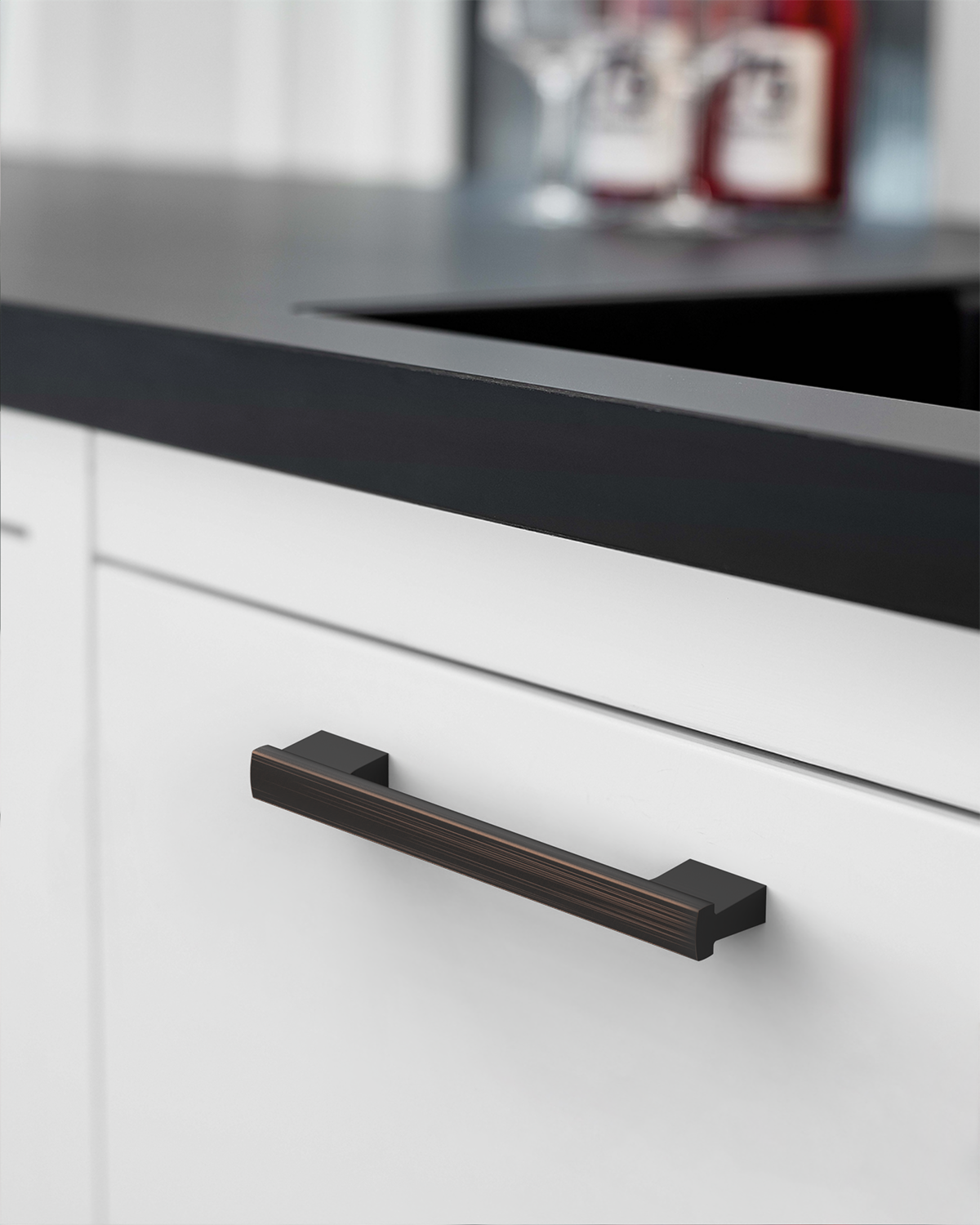 DESIGN4497 Timeless Modern Cabinet Pulls – Brushed Gold, Easy to Install, Durable