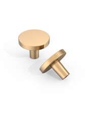 DESIGN1007 Champagne Bronze Cabinet Knobs | Round Drawer Pulls for Kitchen Cabinets
