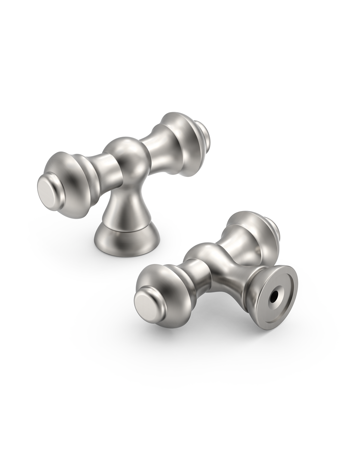 DESIGN3768 Oil Rubbed Bronze T-Bar Cabinet Knobs for Vintage Kitchen | 2.2" Length