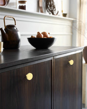 DESIGN1007 Champagne Bronze Cabinet Knobs | Round Drawer Pulls for Kitchen Cabinets