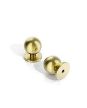 DESIGN1038 Matte Black Cabinet Knobs | Solid Metal Drawer Knobs for Cabinets