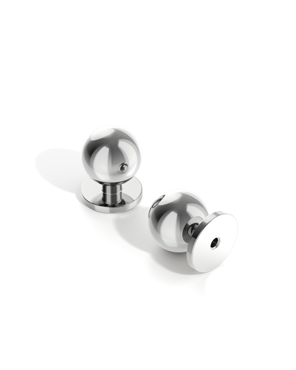 DESIGN1038 Matte Black Cabinet Knobs | Solid Metal Drawer Knobs for Cabinets
