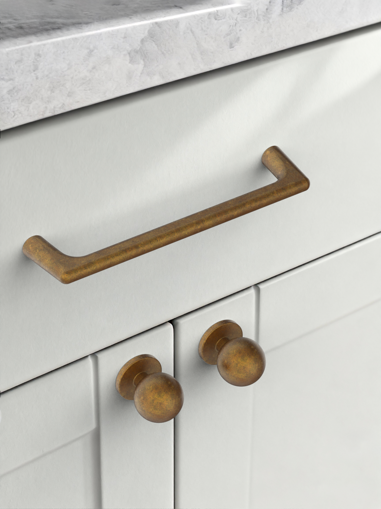 DESIGN1038 Solid Cabinet Knobs – Hardware for Cabinets, Drawers & Closets