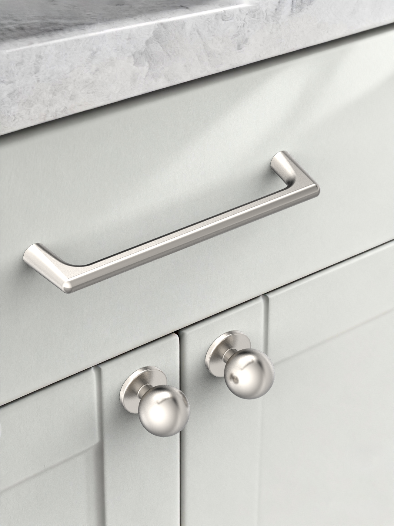 DESIGN1038 Solid Cabinet Knobs – Hardware for Cabinets, Drawers & Closets