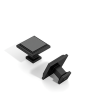 DESIGN1071 Square Solid Cabinet Knobs – Perfect Match for Modern Kitchens & Bathrooms