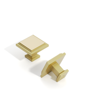 DESIGN1071 Square Solid Cabinet Knobs – Perfect Match for Modern Kitchens & Bathrooms