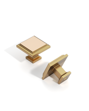 DESIGN1071 Square Solid Cabinet Knobs – Perfect Match for Modern Kitchens & Bathrooms