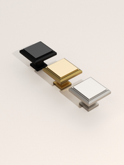 DESIGN1071 Square Solid Cabinet Knobs – Perfect Match for Modern Kitchens & Bathrooms