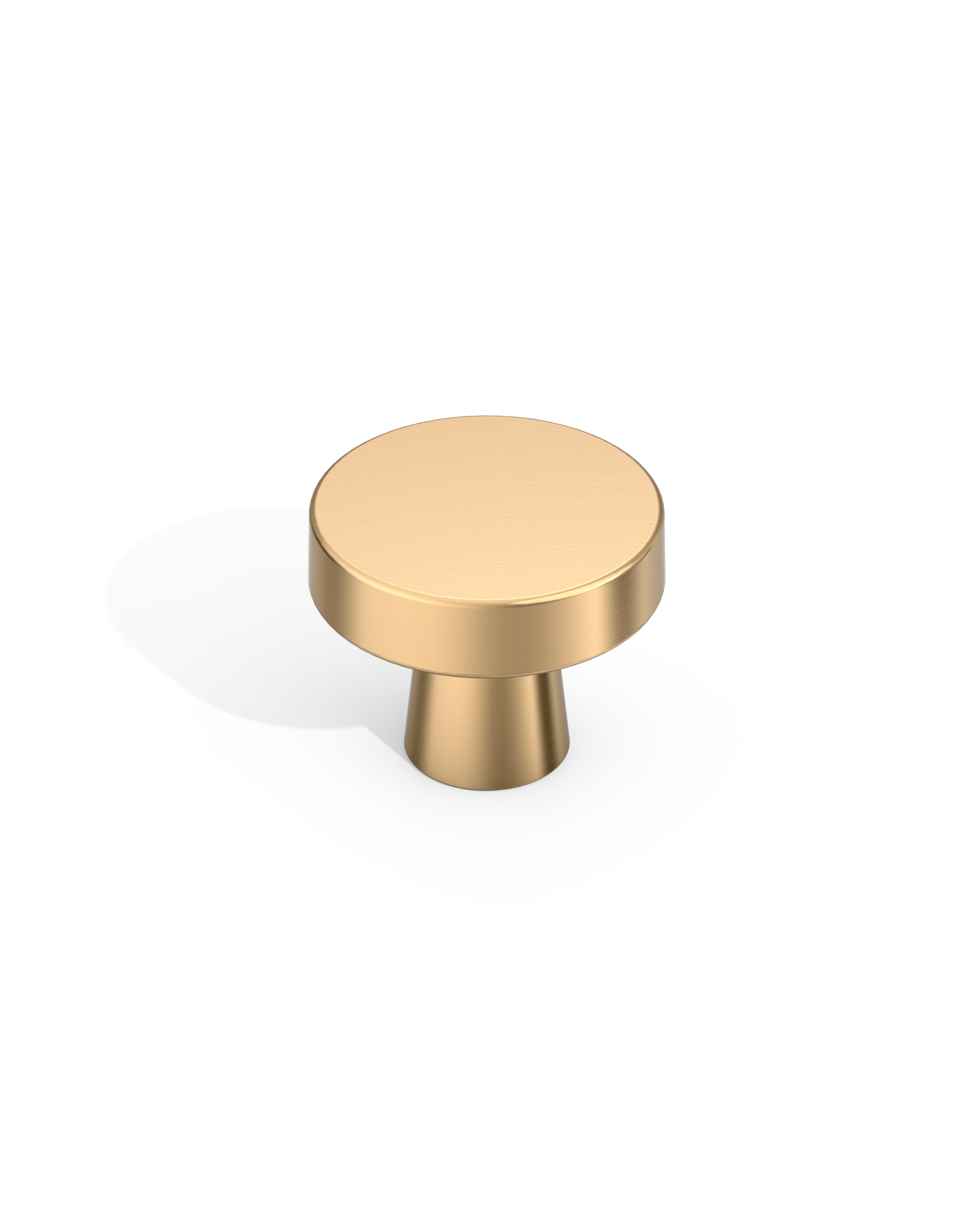 DESIGN1452 Matte Black Cabinet Knobs – Single Hole Drawer Pulls for Kitchen Cabinets