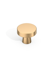 DESIGN1452 Matte Black Cabinet Knobs – Single Hole Drawer Pulls for Kitchen Cabinets