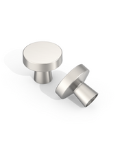 DESIGN1452 Matte Black Cabinet Knobs – Single Hole Drawer Pulls for Kitchen Cabinets