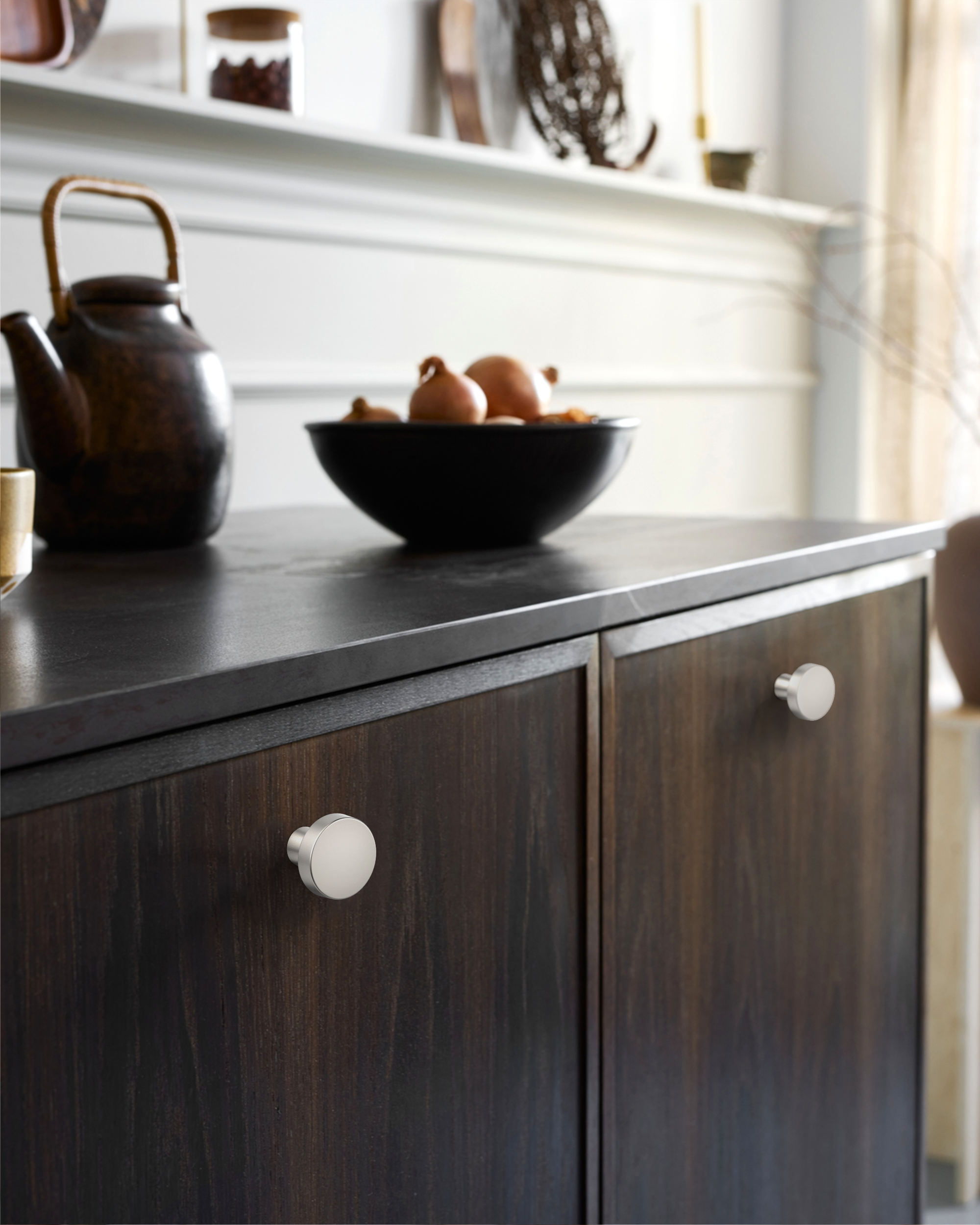 DESIGN1452 Matte Black Cabinet Knobs