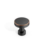 DESIGN1456 Brushed Brass Cabinet Knobs – Bathroom Drawer Pulls & Cabinet Hardware