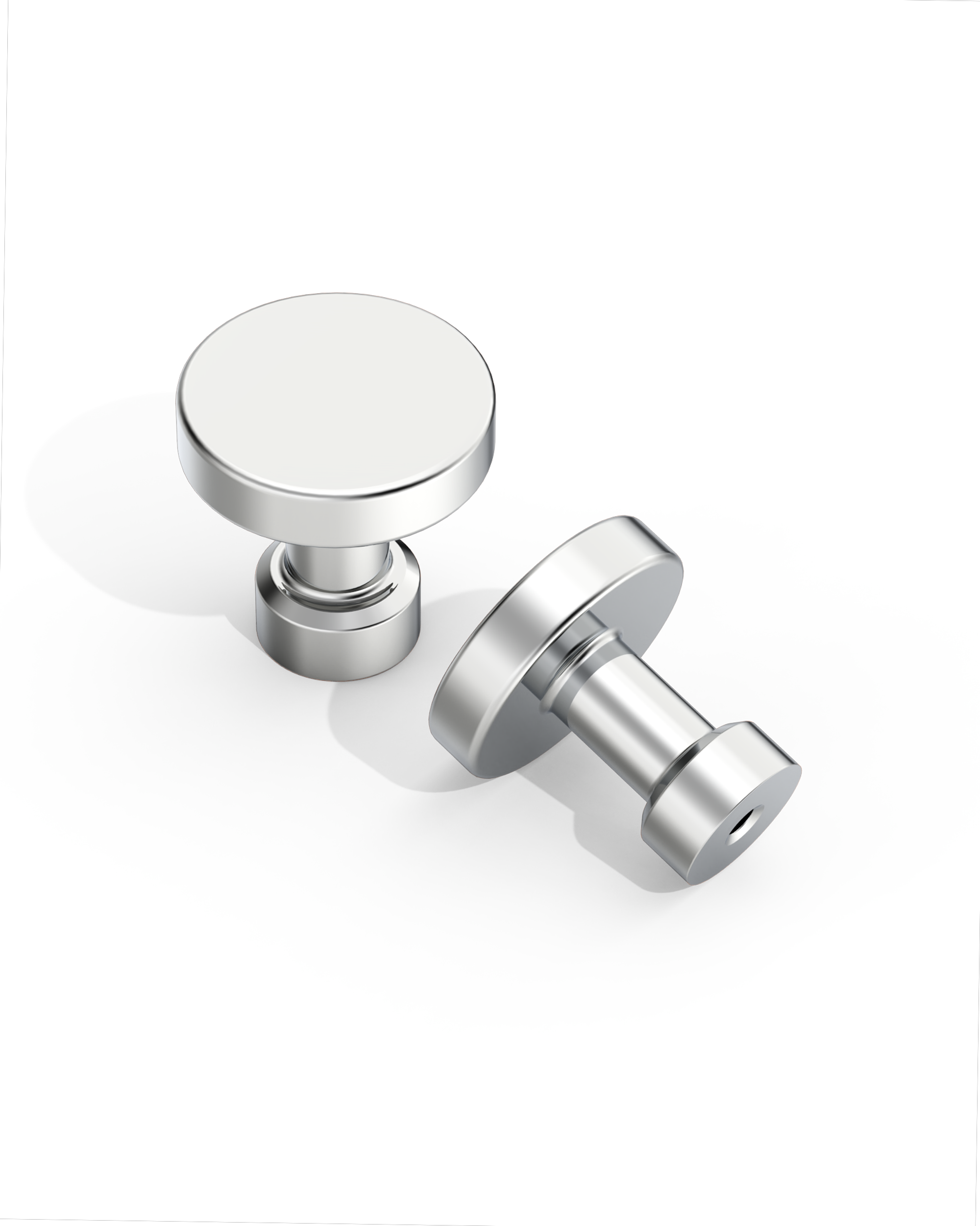 DESIGN1456 Brushed Brass Cabinet Knobs – Bathroom Drawer Pulls & Cabinet Hardware