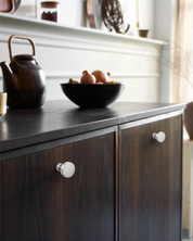 DESIGN1456 Brushed Brass Cabinet Knobs – Bathroom Drawer Pulls & Cabinet Hardware