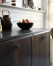 DESIGN1456 Brushed Brass Cabinet Knobs – Bathroom Drawer Pulls & Cabinet Hardware
