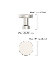 DESIGN1456 Brushed Brass Cabinet Knobs – Bathroom Drawer Pulls & Cabinet Hardware