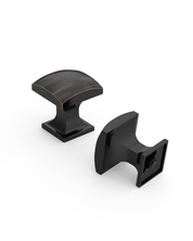 DESIGN1477 Curved Top Cabinet Knobs - Heavy-Duty Dresser & Drawer Hardware