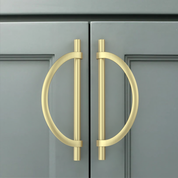 DESIGN3955 Combination Cabinet Pulls – Bar & Cup Pull Design for Drawers & Cabinets