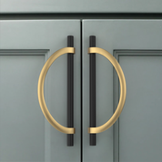 DESIGN3955 Combination Cabinet Pulls – Bar & Cup Pull Design for Drawers & Cabinets