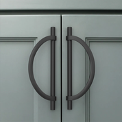 DESIGN3955 Combination Cabinet Pulls – Bar & Cup Pull Design for Drawers & Cabinets