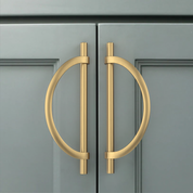 DESIGN3955 Combination Cabinet Pulls – Bar & Cup Pull Design for Drawers & Cabinets