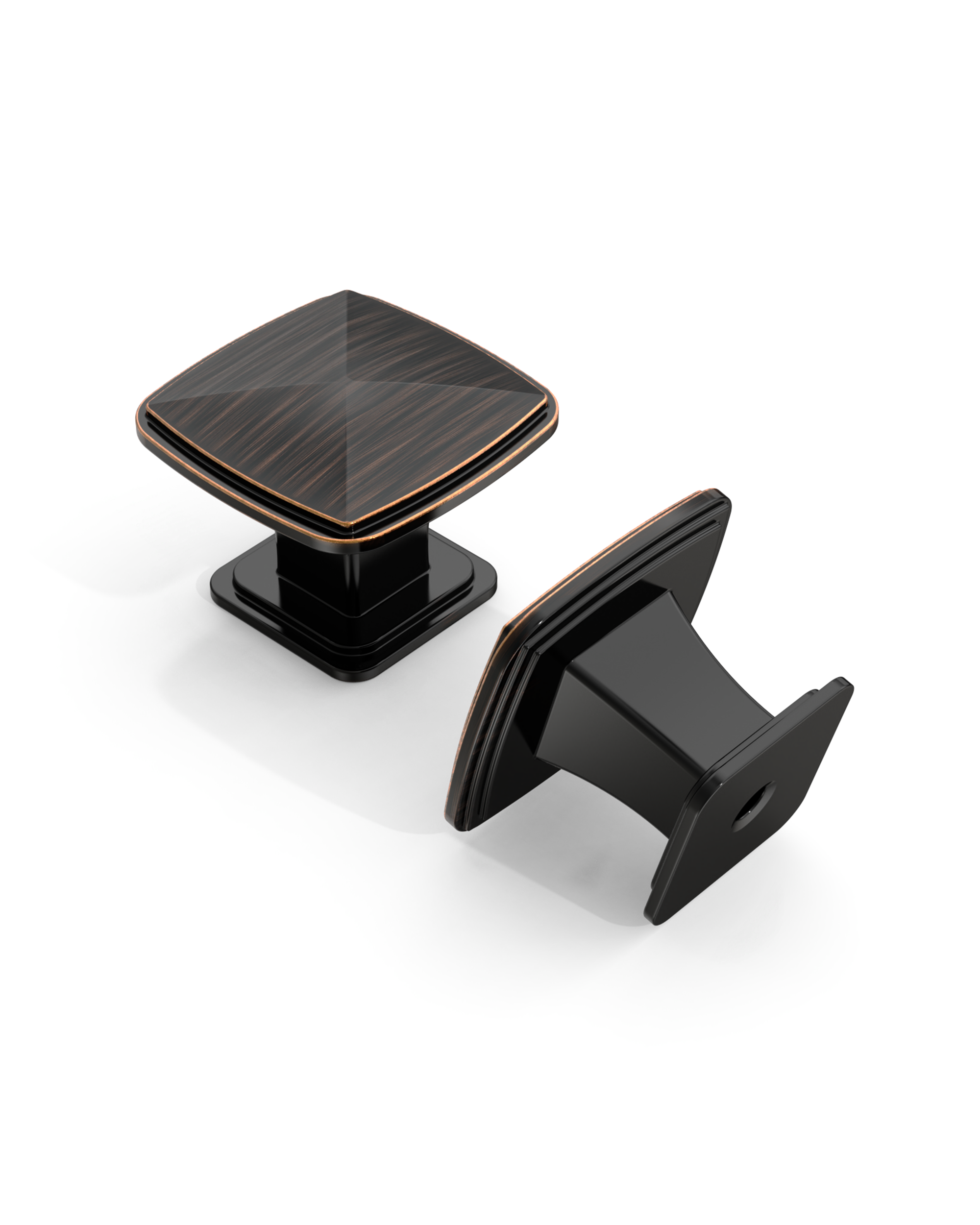 DESIGN1888 Oil Rubbed Bronze Cabinet Knobs | Drawer Pulls for Cabinets