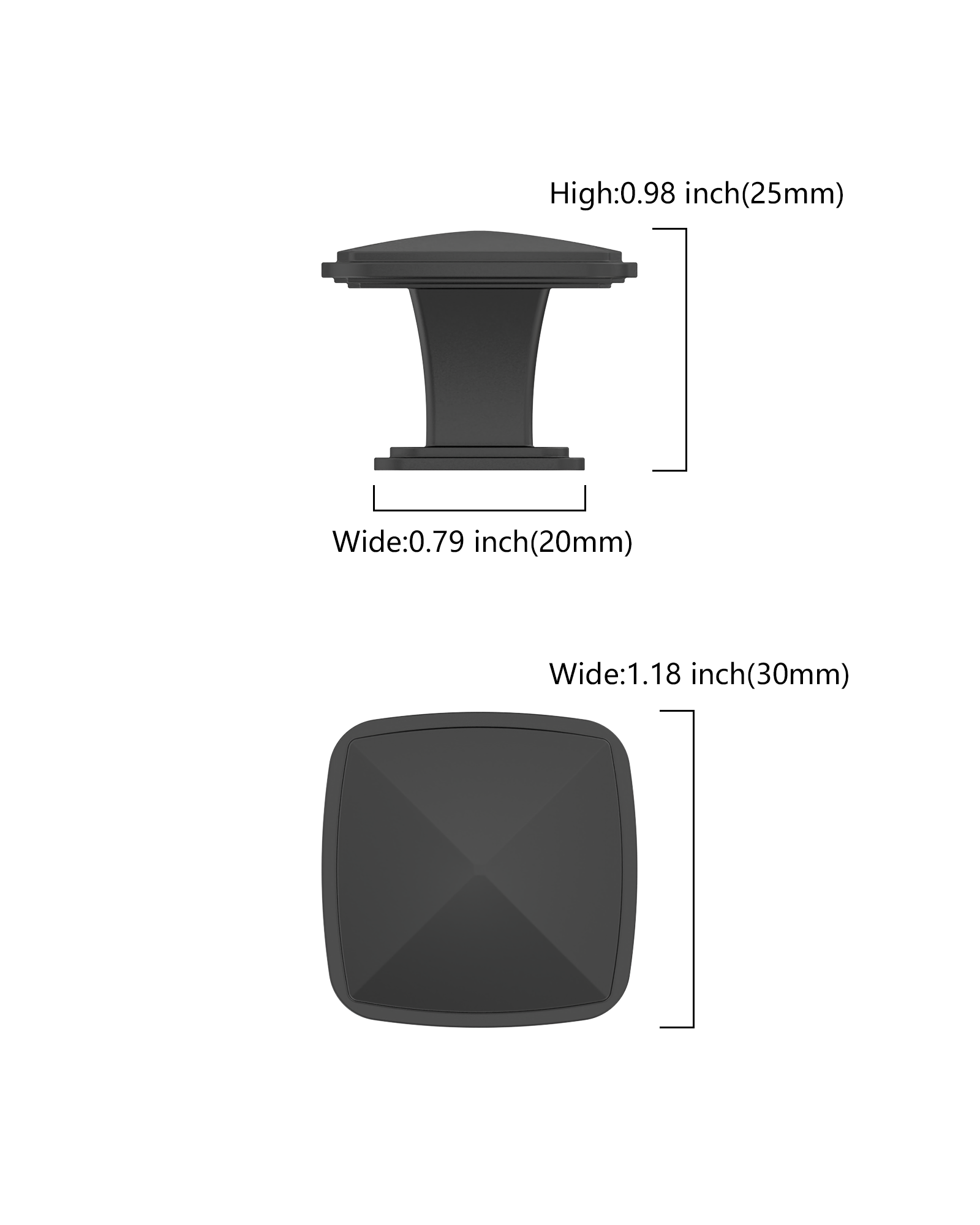 DESIGN1888 Oil Rubbed Bronze Cabinet Knobs | Drawer Pulls for Cabinets