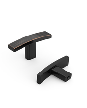 DESIGN1896 Transitional Streamlined T-Bar Cabinet Knobs