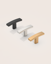 DESIGN1896 Brushed Gold Cabinet Knobs – Easy to Install, Perfect for Modern Drawers & Cabinets