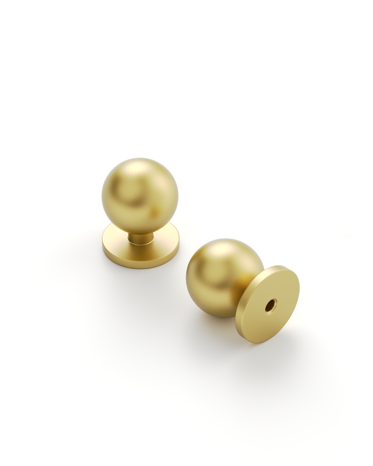 DESIGN1038 Classic Round Rose Ball Cabinet Knobs
