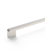 DESIGN2328 Solid Metal Minimalist Pulls | Flat Panel & Modern Shaker Cabinets (5", Matte Black)