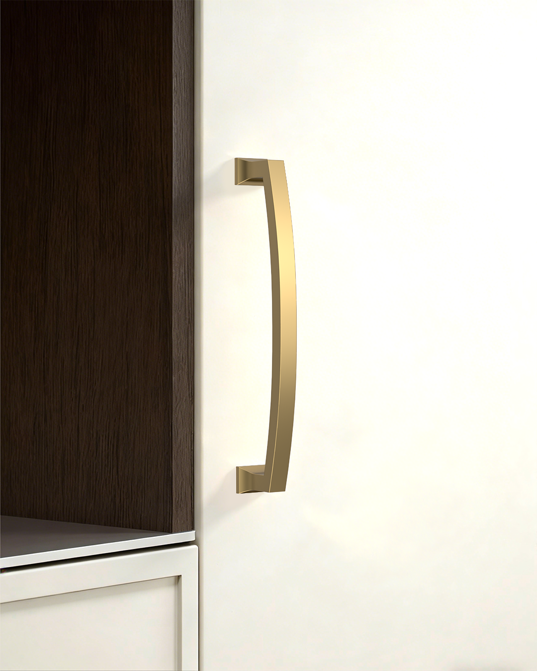 DESIGN3781 Champagne Bronze Arch Cabinet Handles | Drawer Pulls for Cabinets, Closets & Drawers
