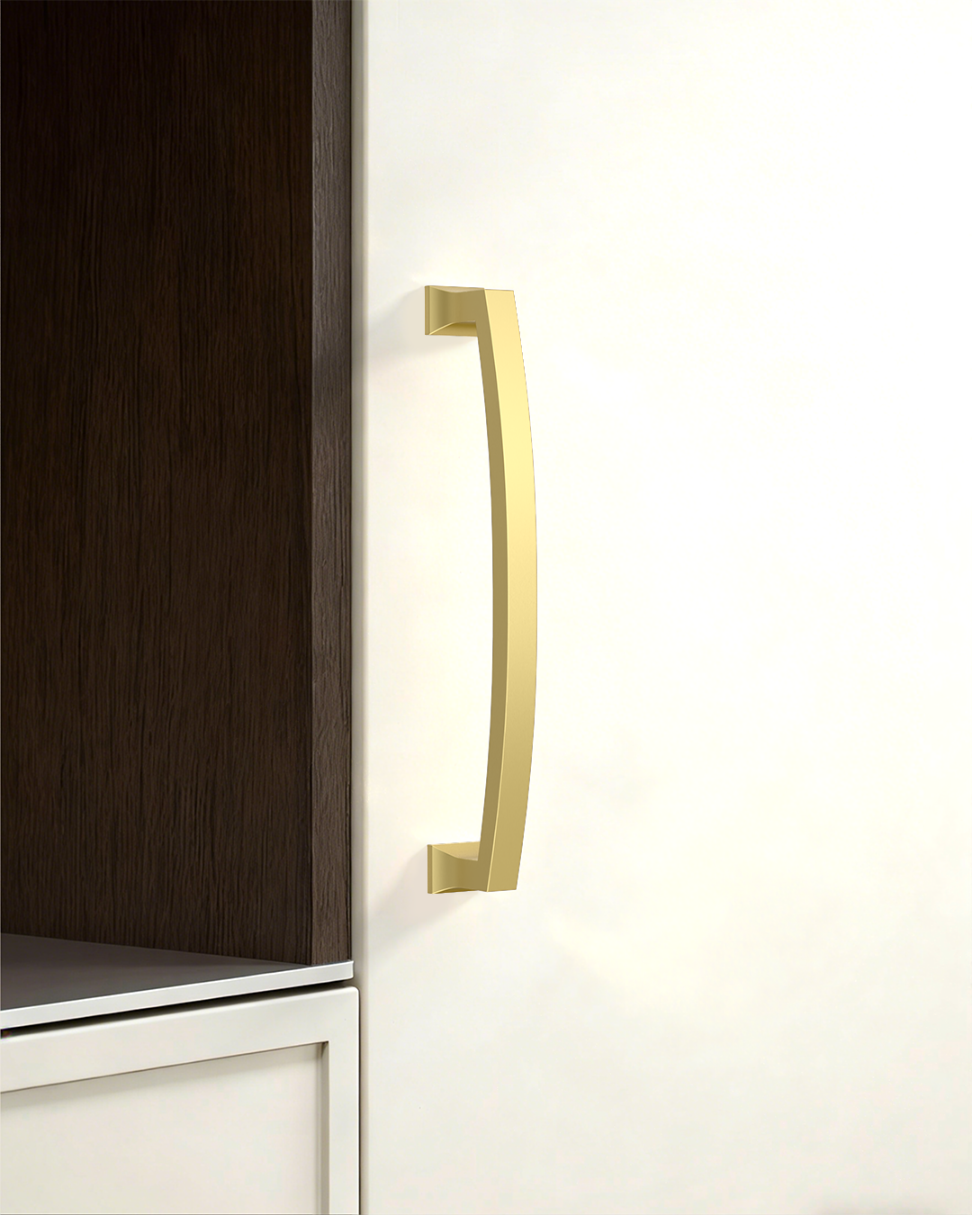 DESIGN3781 Champagne Bronze Arch Cabinet Handles | Drawer Pulls for Cabinets, Closets & Drawers