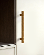 DESIGN3909 Champagne Bronze Cabinet Pulls | Square Cabinet Handles for Cabinets & Drawers