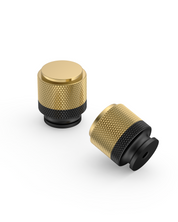 DESIGN4483 Solid Metal Knurled Cylinder Knob for Luxury Kitchens | 1" Diameter, Brushed Satin Nickel