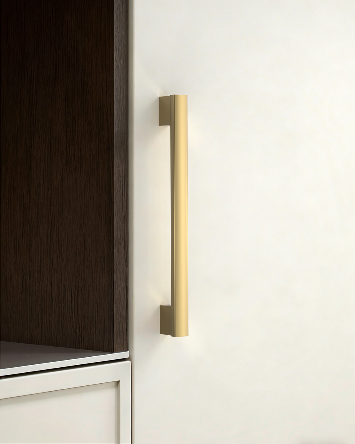 DESIGN4497 Timeless Modern Cabinet Pulls – Brushed Gold, Easy to Install, Durable