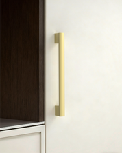 DESIGN4497 Timeless Modern Cabinet Pulls – Brushed Gold, Easy to Install, Durable