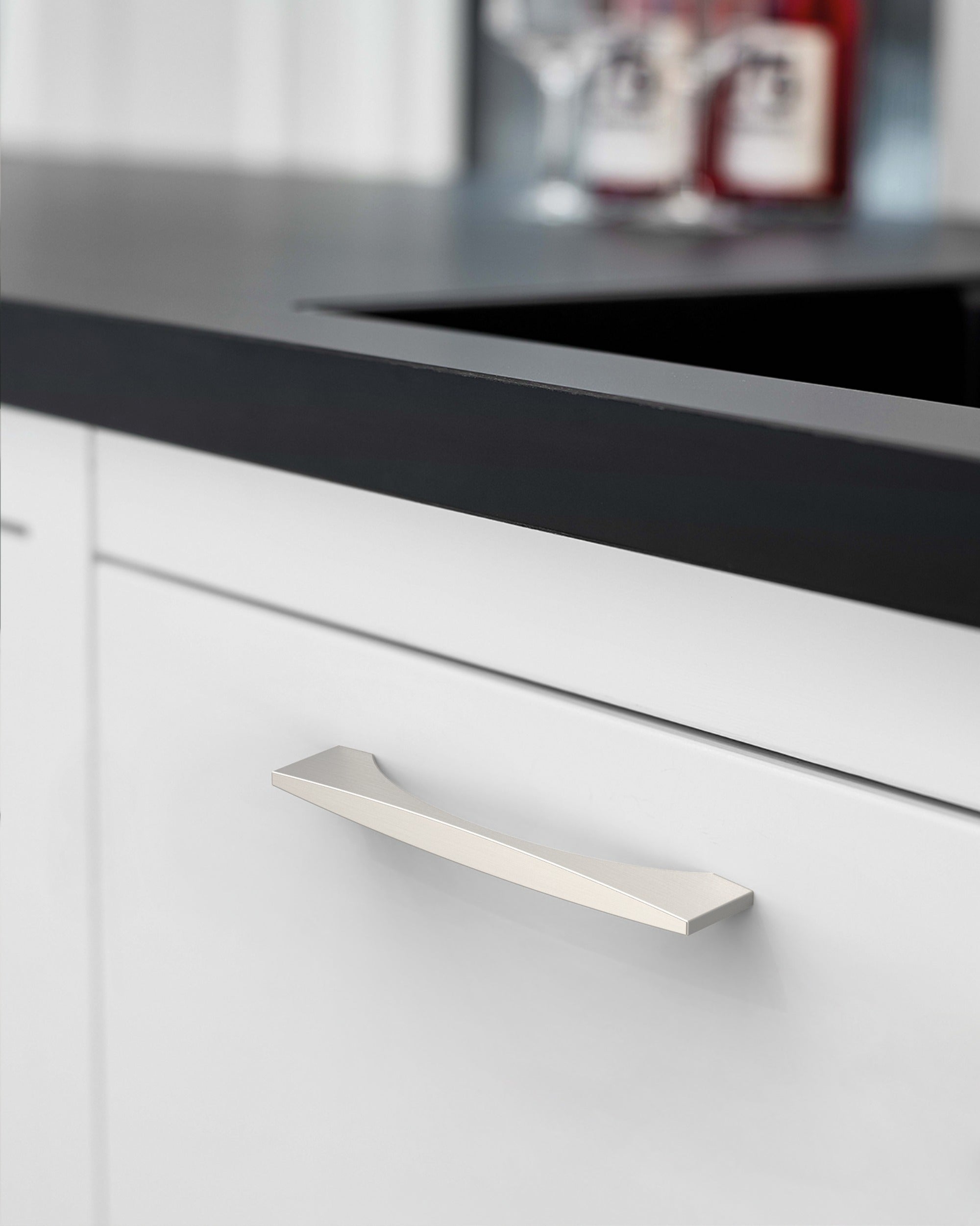 DESIGN2030 Champagne Bronze Straight Bar Cabinet Pulls | Kitchen Cabinet & Drawer Handles