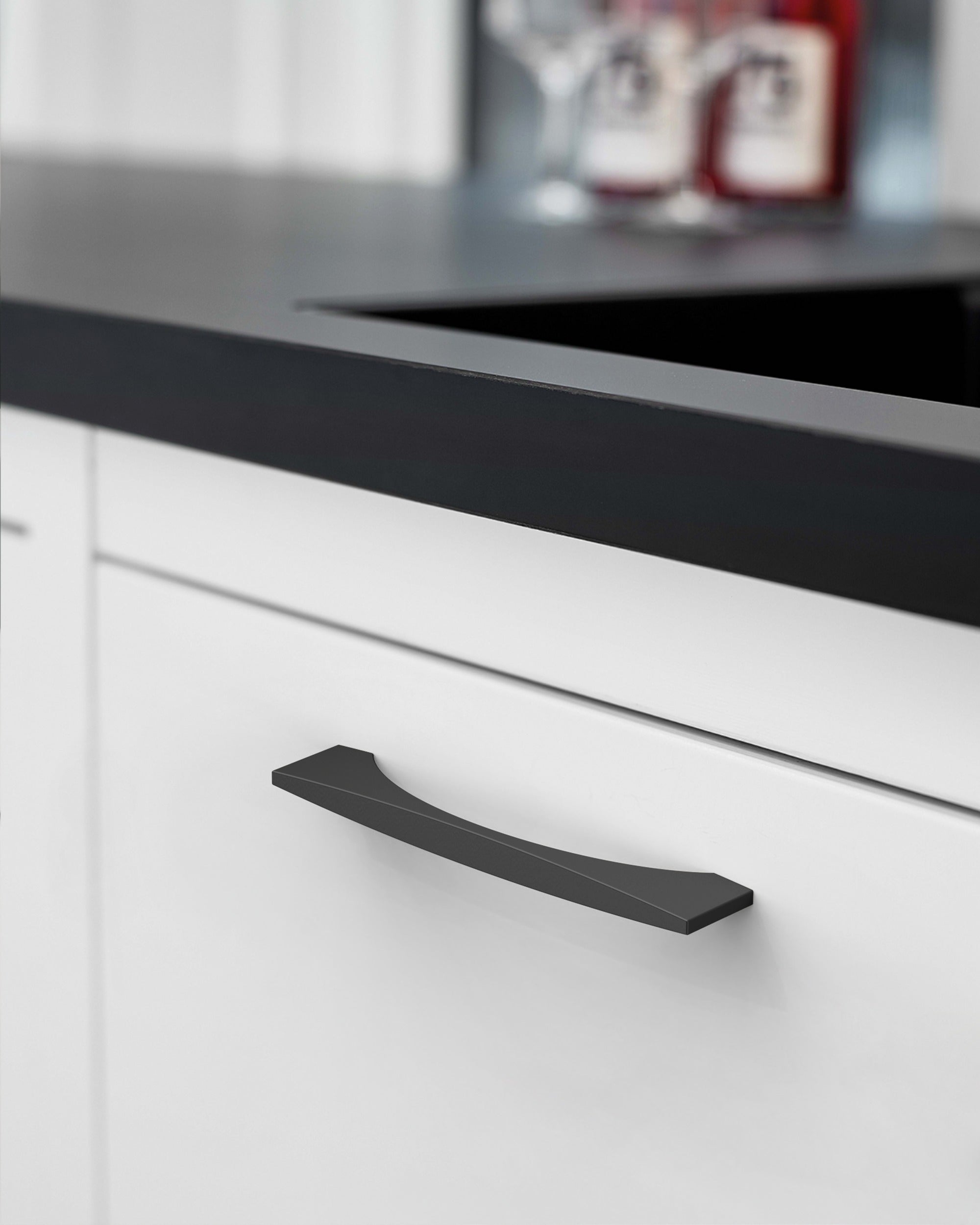 DESIGN2030 Champagne Bronze Straight Bar Cabinet Pulls | Kitchen Cabinet & Drawer Handles