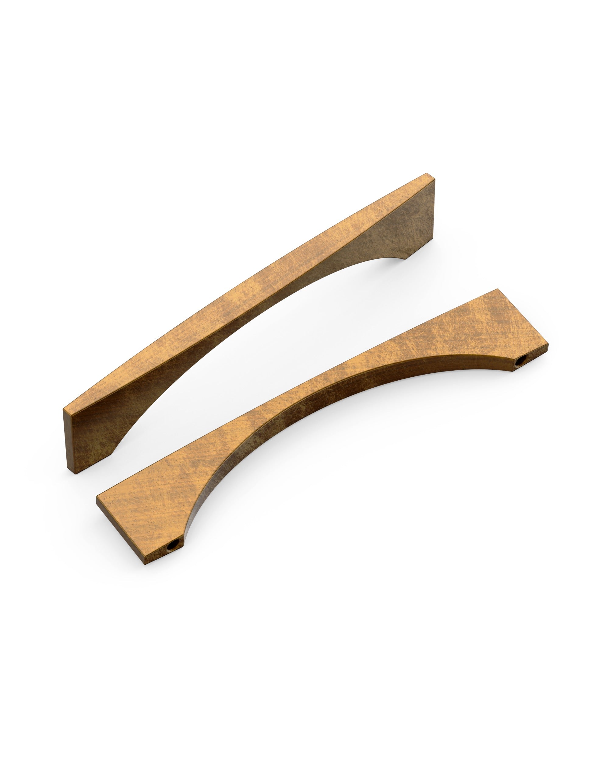 DESIGN2030 Champagne Bronze Straight Bar Cabinet Pulls | Kitchen Cabinet & Drawer Handles