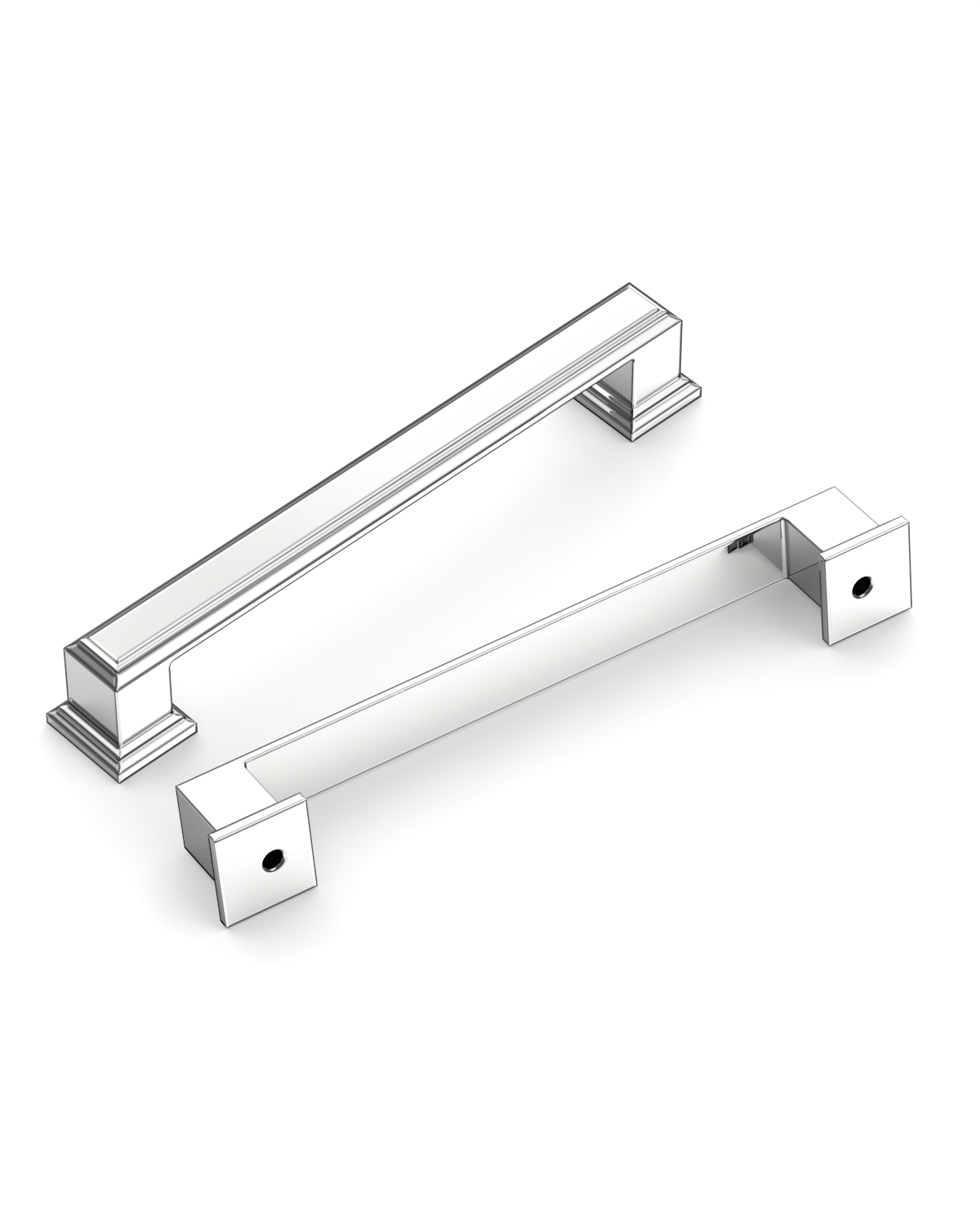 DESIGN2044 Solid Cabinet Handles | Minimalist Modern Design for Kitchen & Bathroom