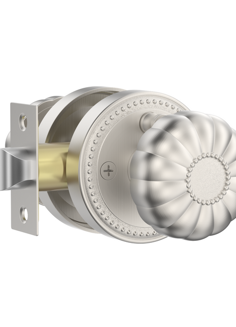 DESIGNZR12 Brushed Satin Nickel Door Knobs