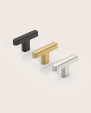 DESIGN2244 Champagne Bronze Cabinet Knobs | Rectangle Drawer Pulls for Kitchen&Bathroom