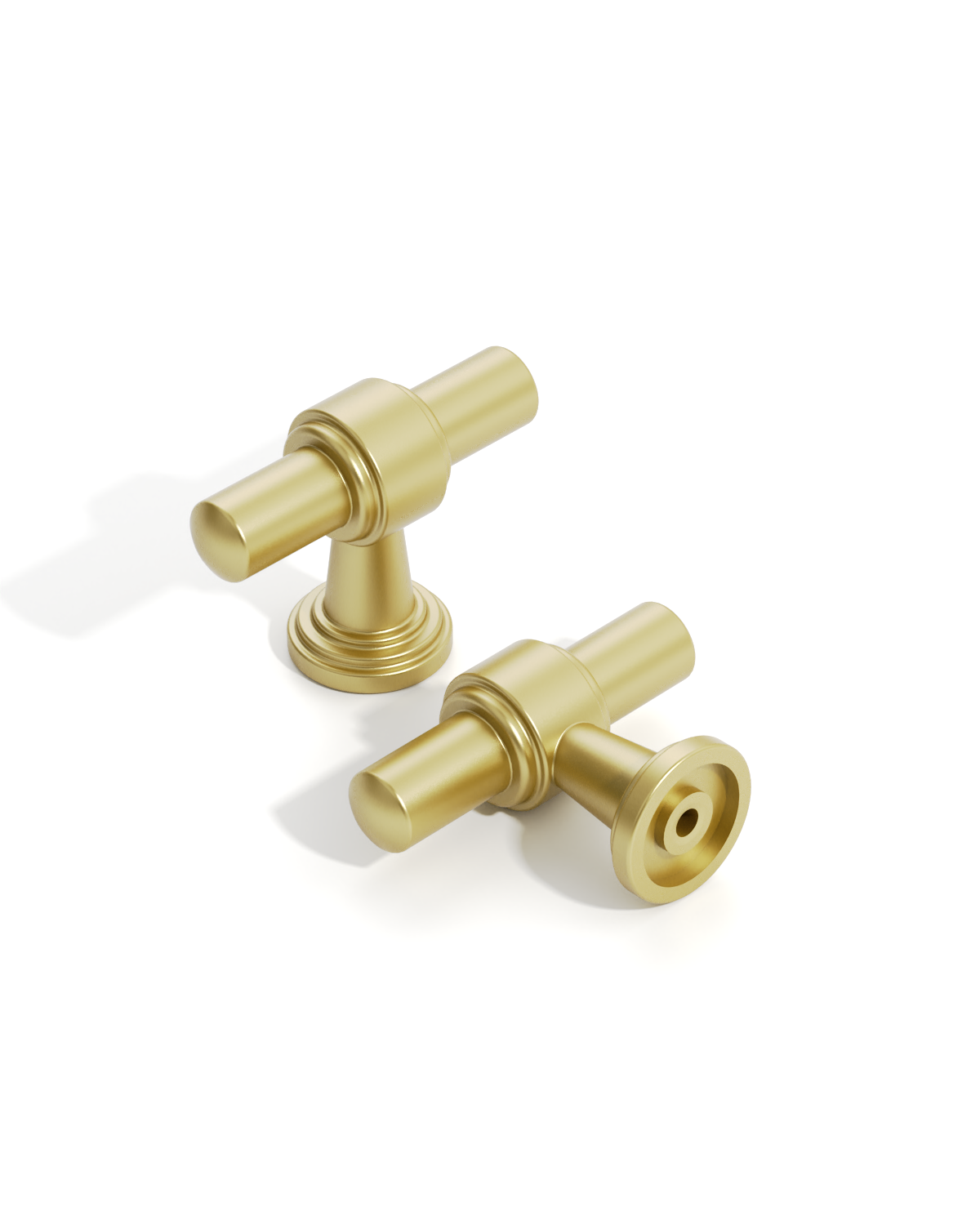 DESIGN2249 Matte Black Cabinet Knobs – Sleek, Durable, Ergonomic grip Knobs for Kitchens & Furniture