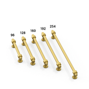 DESIGN2249 Modern Cabinet Handles | Straight Bar Drawer Pulls for Kitchen Cabinets, Closets & Dressers