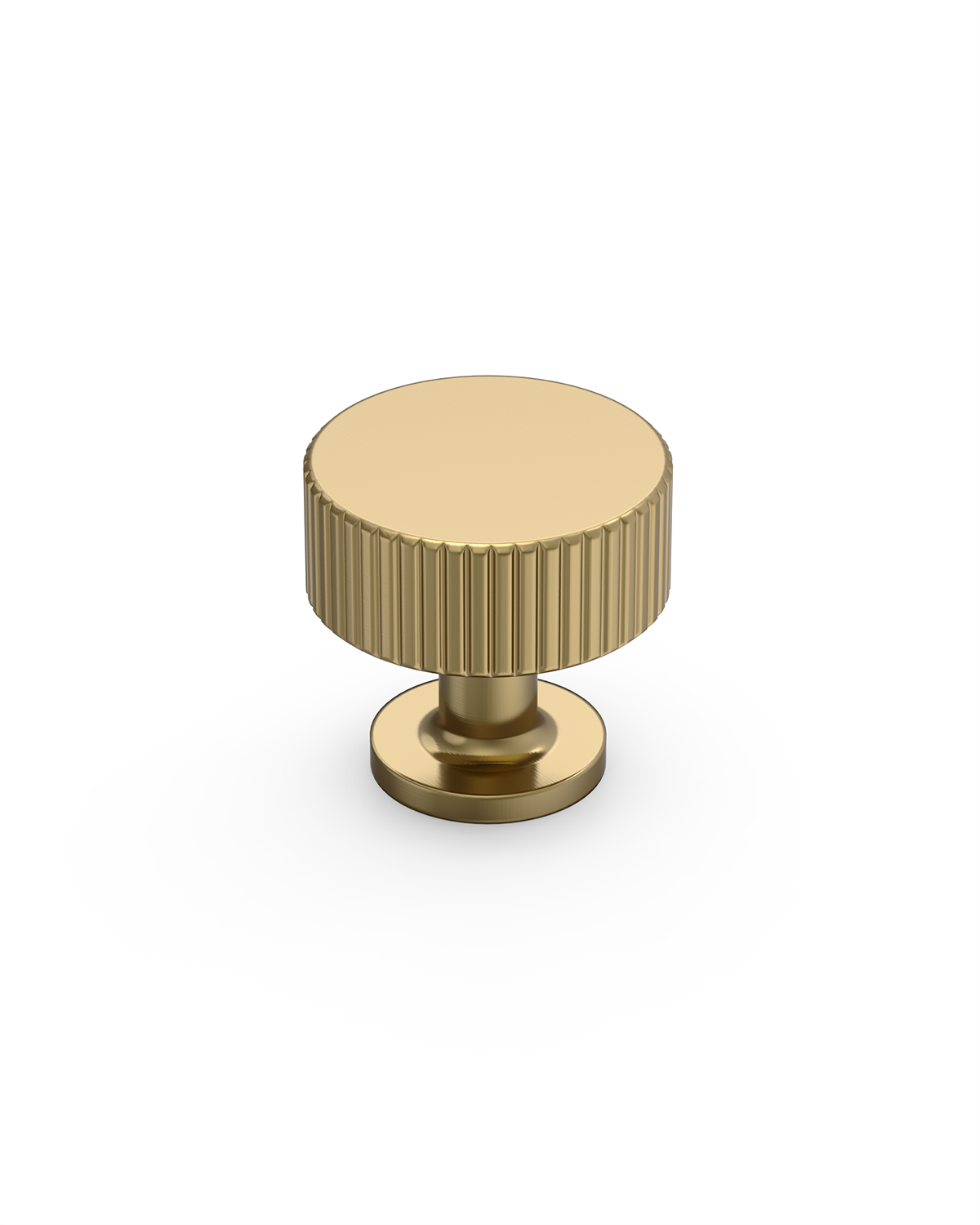 DESIGN2250 Knurled Cylinder Knobs - Heavy-Duty Antique Dresser Hardware | 1" Wide